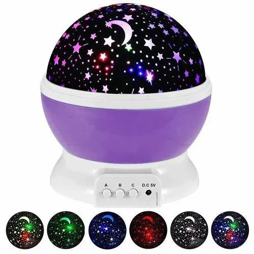 Star Master Dream Color Changing Rotating Projection Lamp