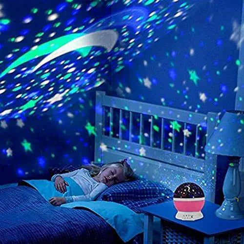 Star Master Dream Color Changing Rotating Projection Lamp