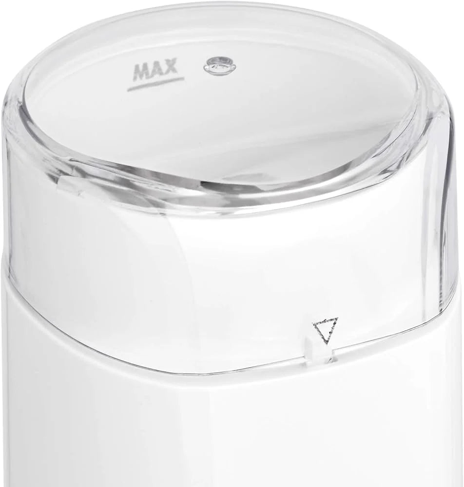 Amazon Basics Electric Coffee Grinder, White
