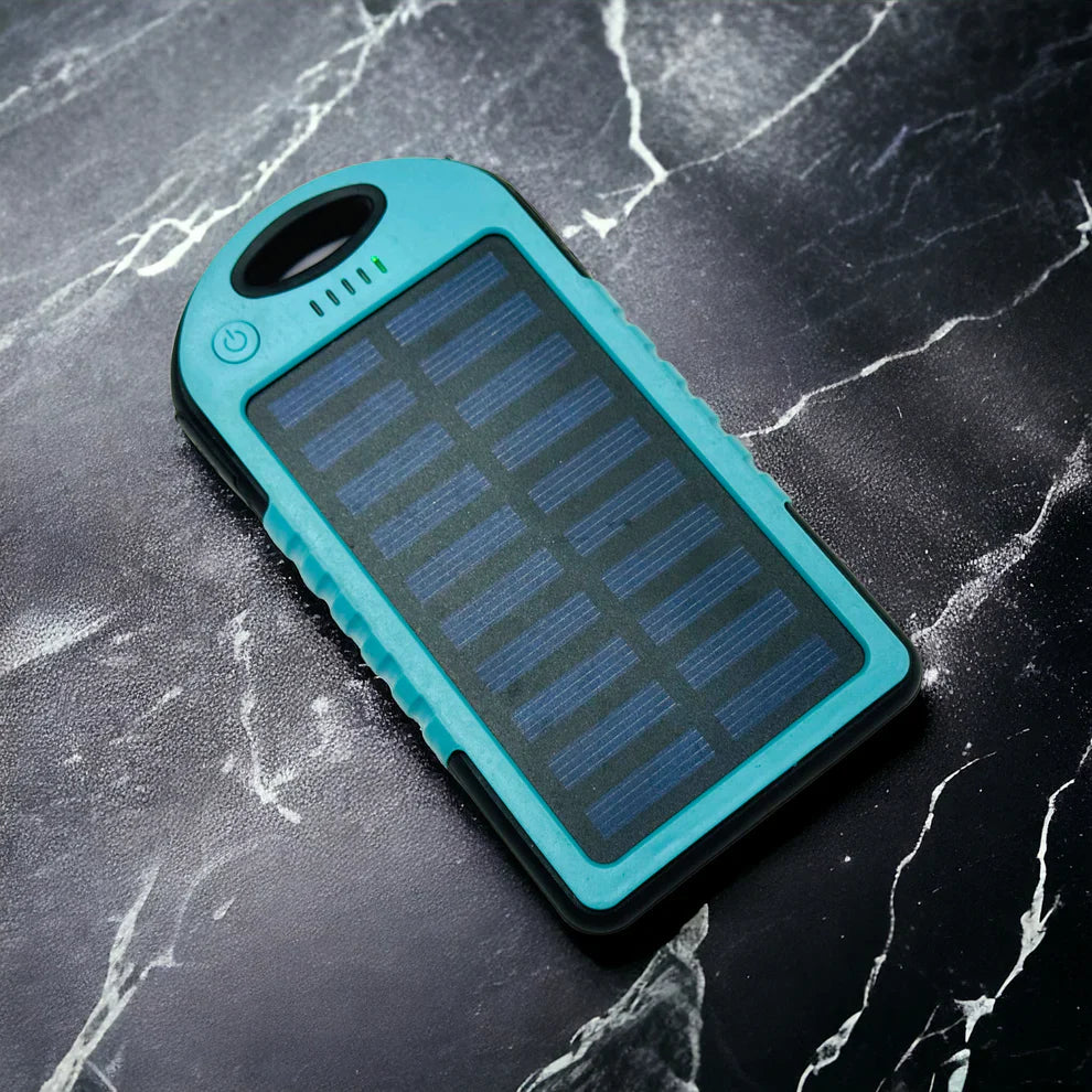 Get 2 - 5000mAh Solar Power Bank in Rs.2090 - Fast Charging & Durable