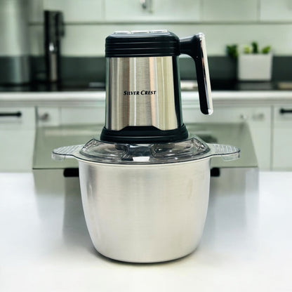 Silver Crest 1500W Meat Grinder with 3.3L Stainless Steel Bowl