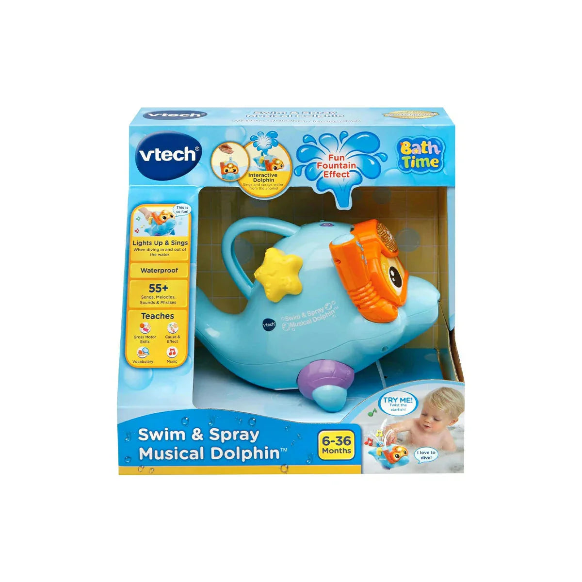 Vtech Swim & Spray Musical Dolphin
