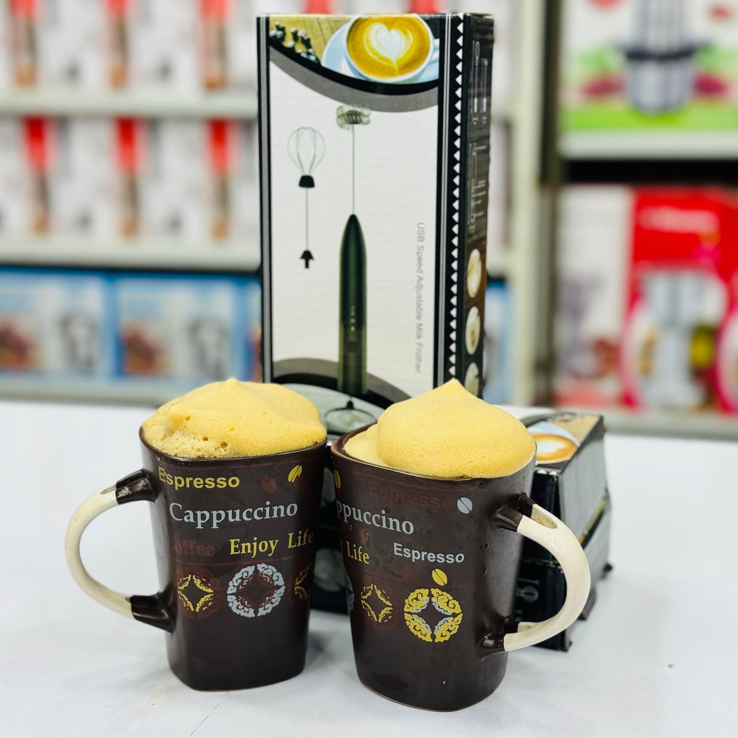 Rechargeable Coffee Beater & Egg Beater