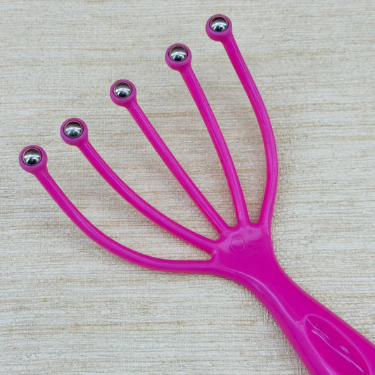Handheld Claw Head Massager | Pink