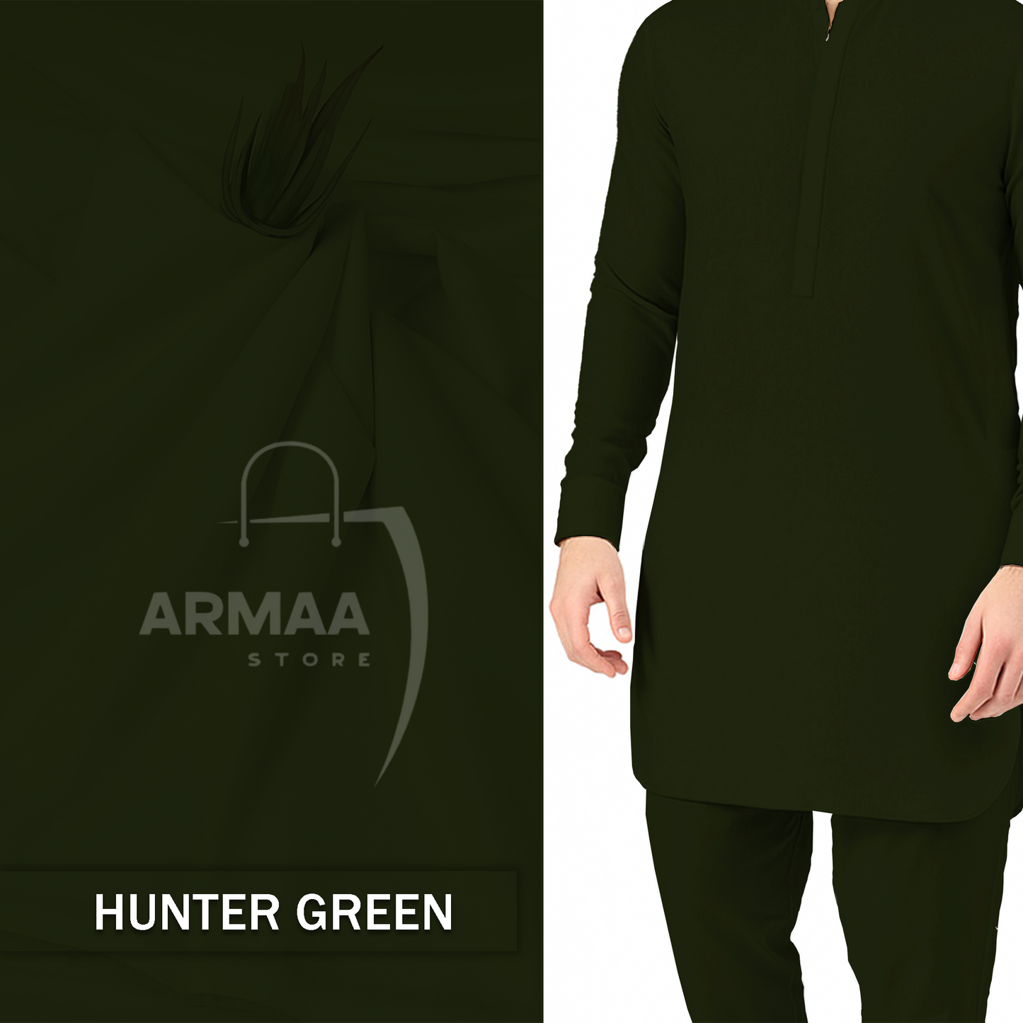 Hunter Green - Imperial Original Unstitched Boski