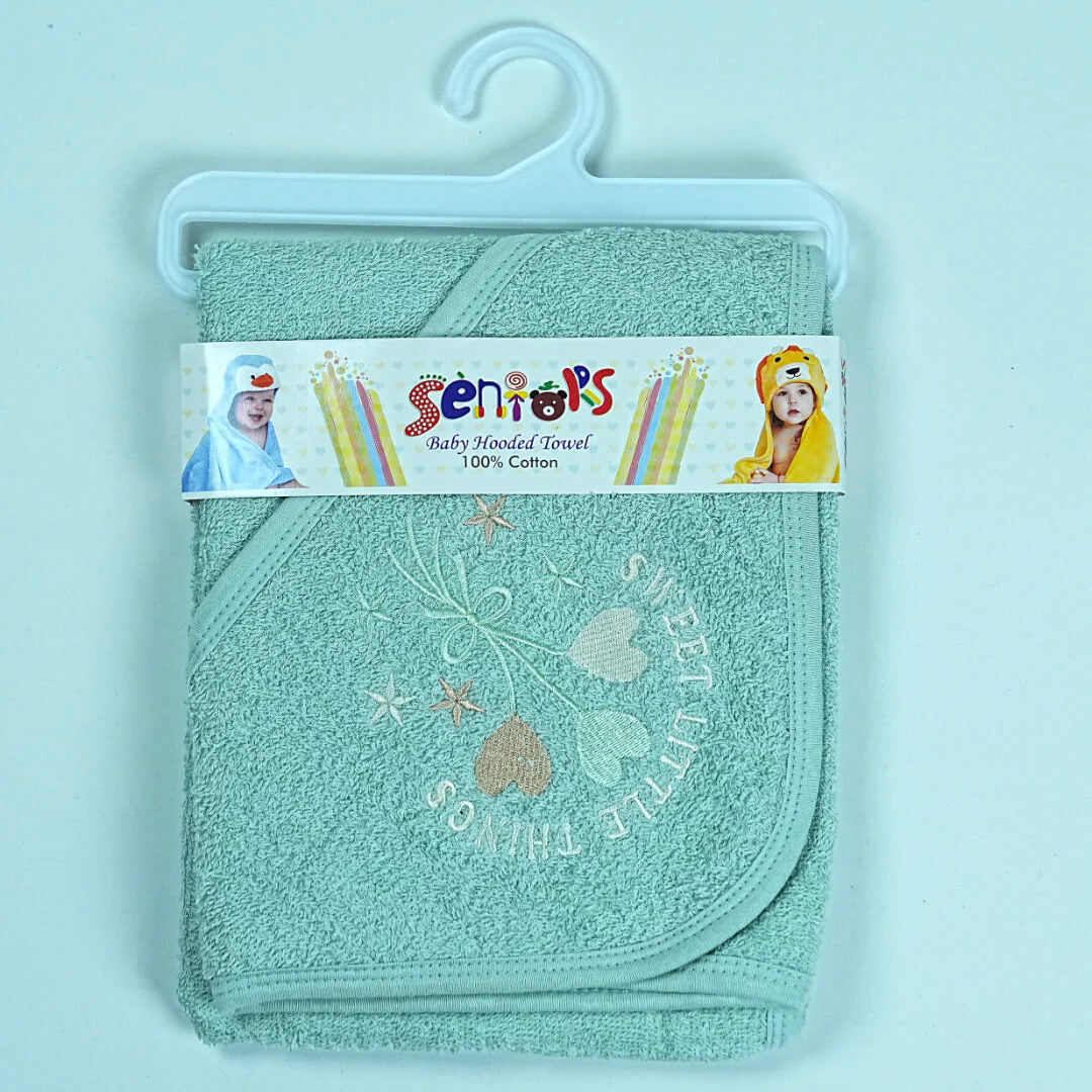 Soft & Absorbent Baby Hooded Towel | Perfect For Newborns | pack of 2