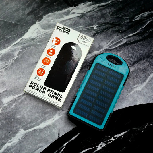 Get 2 - 5000mAh Solar Power Bank in Rs.2090 - Fast Charging & Durable