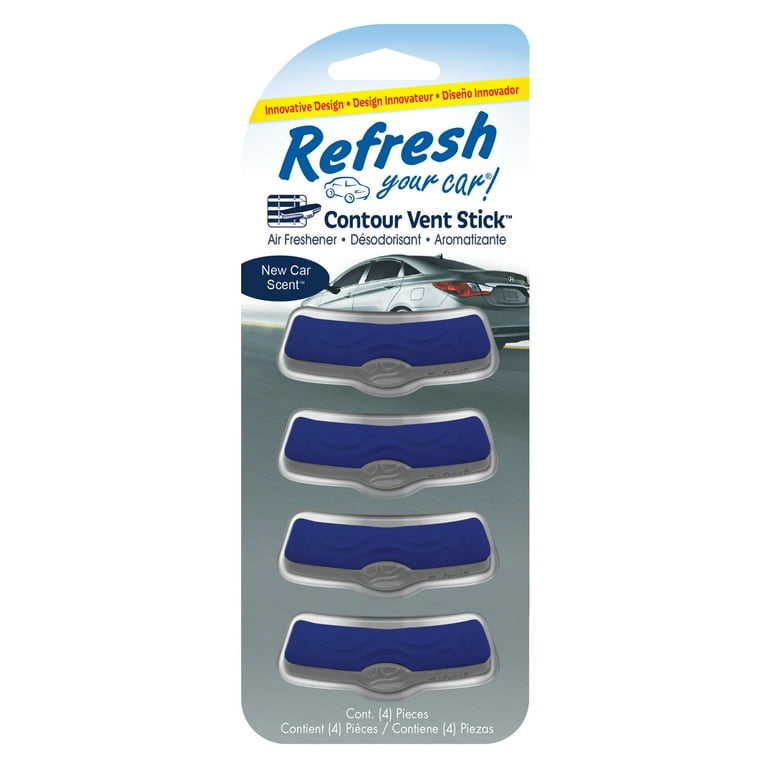 Refresh Your Car! Fresh Linen Air Freshener | 4 pieces set