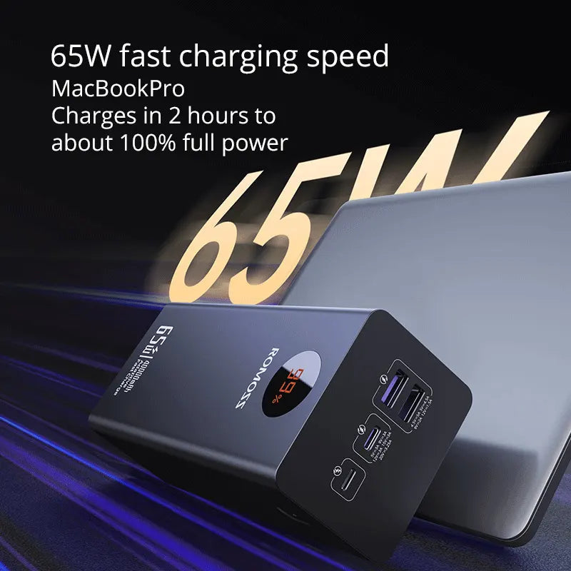 Romoss Pro 40000mAh 65W Fast-Charging Power Bank