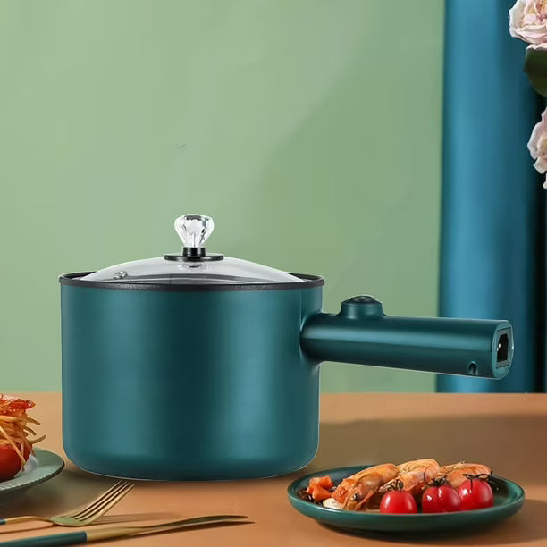 Premium 1.8L Non-Stick Saucepan with Lid – Thickened Anti-Scald Handle Cooking Pot for Everyday Kitchen Use