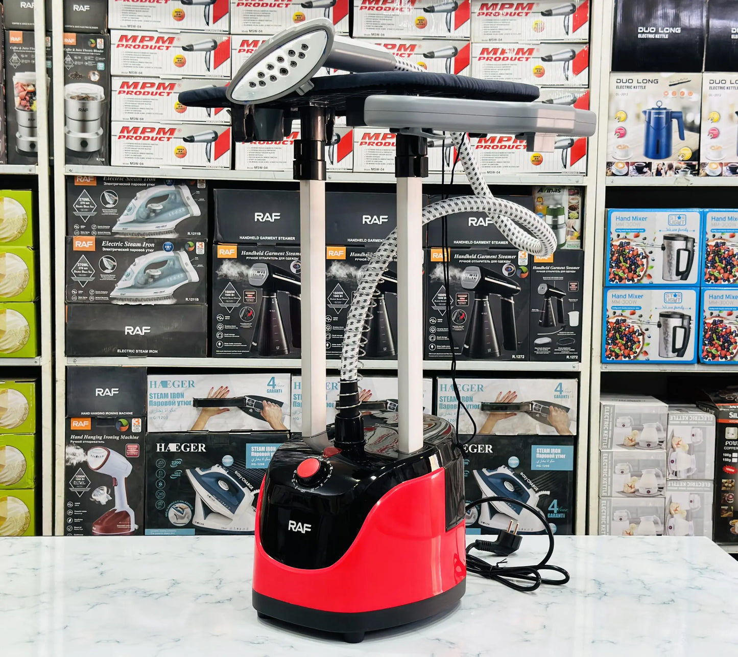 RAF Vertical Floor Steamer | Garment Steamer