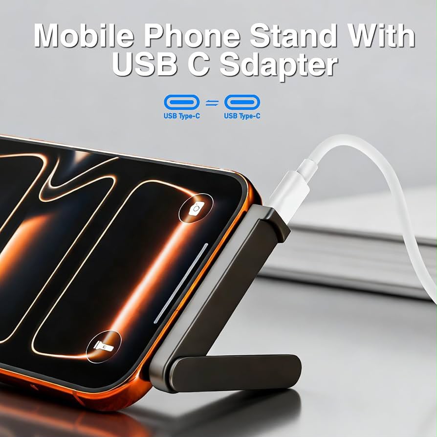 180° Foldable Type-C Fast Charging & Data Transfer Converter - Armaa Store Pk