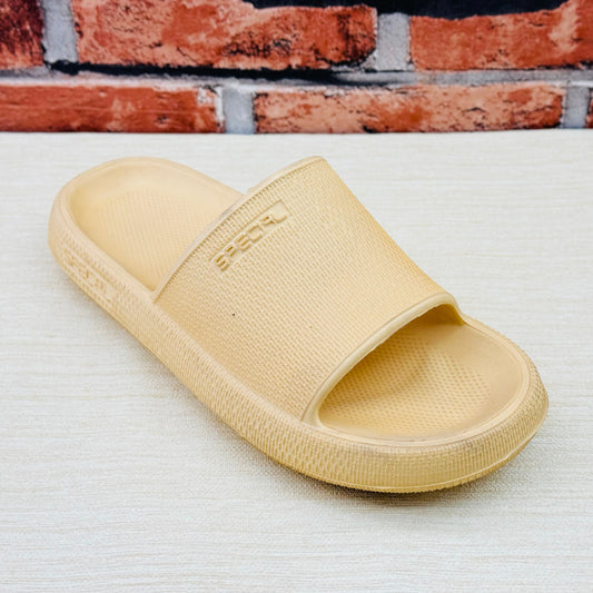 Mens Classic Chappals | Yellow Color