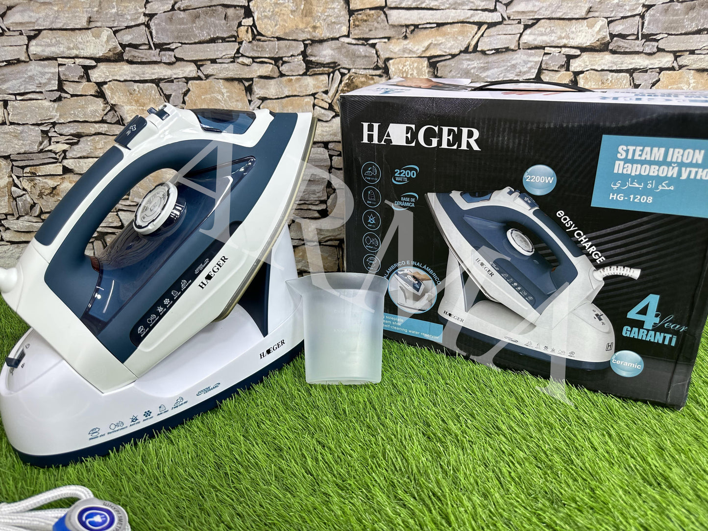 Professional Haeger Steam Iron | Garment Steamer