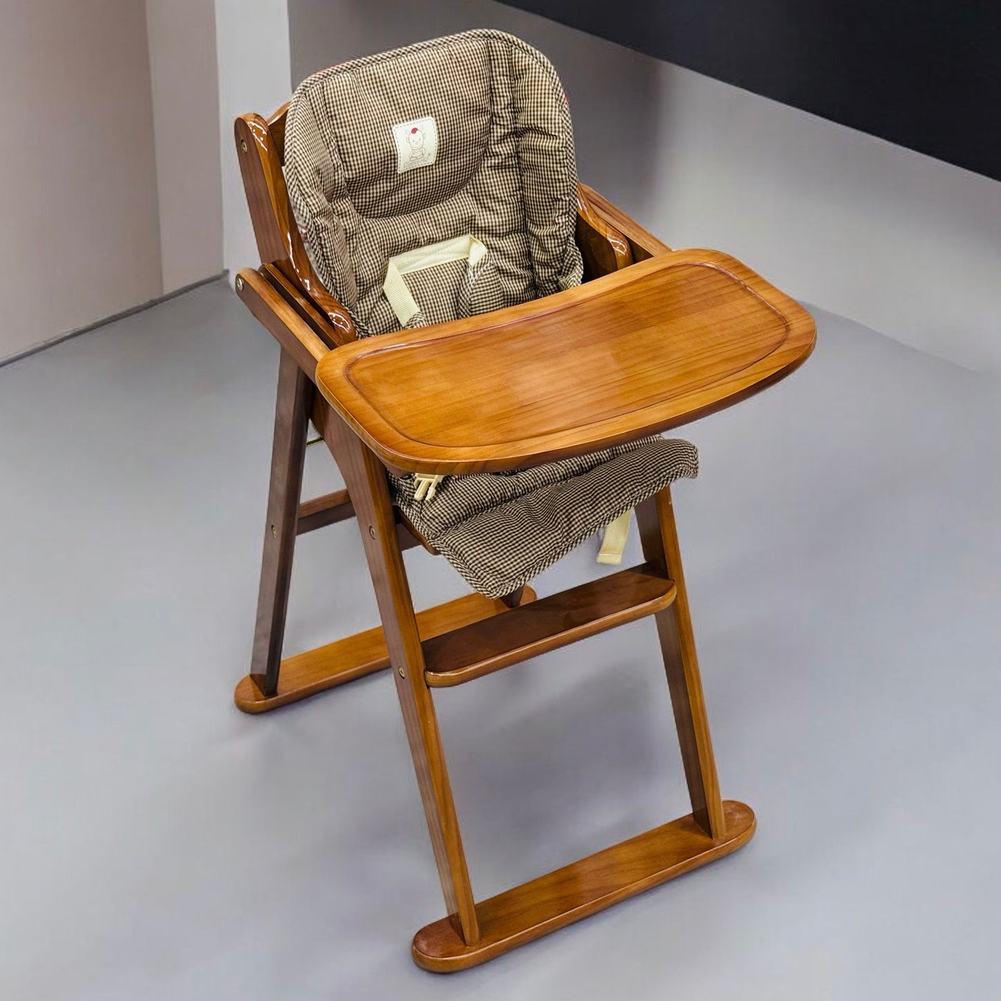 Exquisite Imported Baby Wooden Chair – Elegant, Safe, and Sturdy!