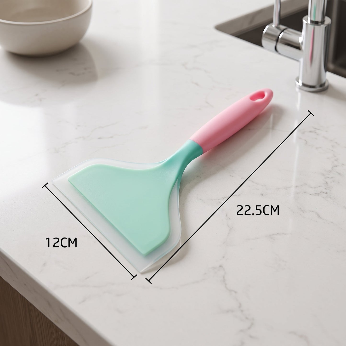 3-Piece Silicone Spatula Set | Non-Stick Heat-Resistant Kitchen Turner Set - Armaa Store Pk