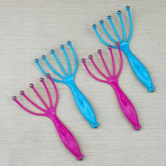 Handheld Claw Head Massager | 4 Pcs Manual Massager