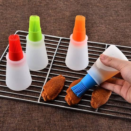 Silicone Oil Brush Bottle