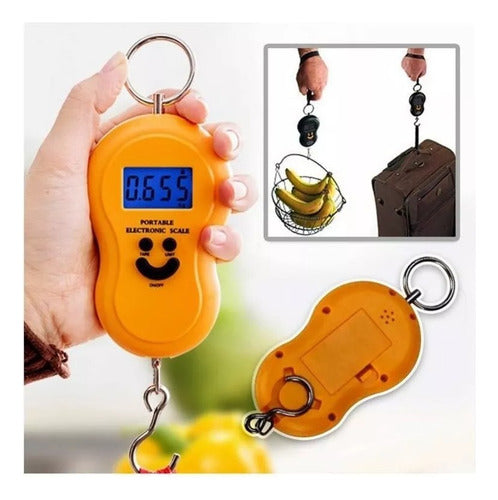 Digital Hanging Portable Electronic Scale | 2 pieces set