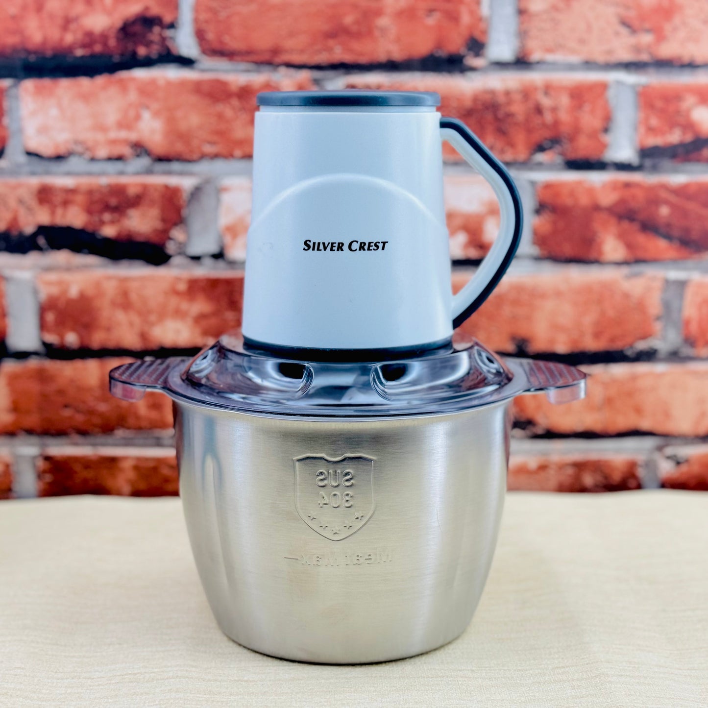 Silver Crest 3L Chopper | Electric Meat Grinder white Motor