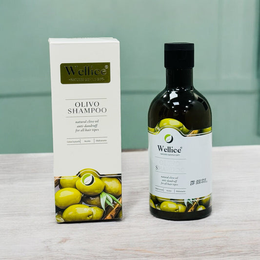 Wellice Coconut and olive shampoo