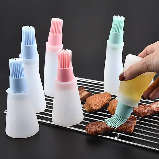 Silicone Oil Brush Bottle