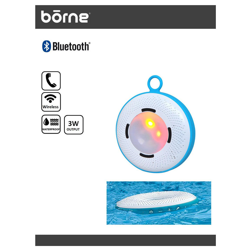 Borne Bluetooth speaker with water