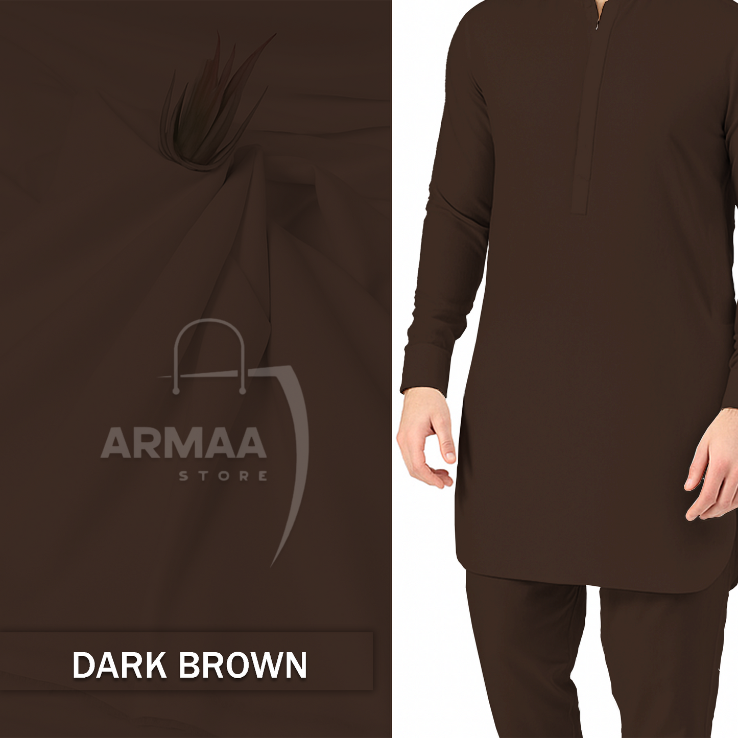 Dark Brown - Imperial Original Unstitched Boski