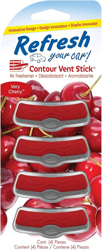 Refresh Your Car! Fresh Linen Air Freshener | 4 pieces set