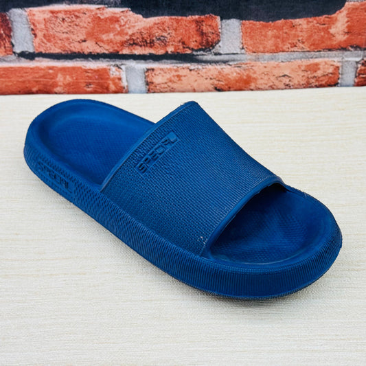 Mens Classic Chappals | Dark Blue