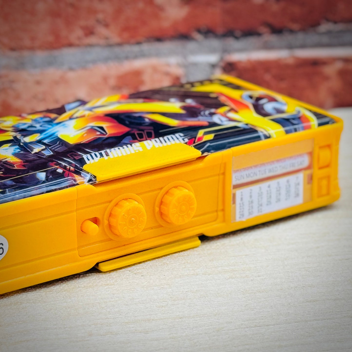 Transformers Double Layer Geometry | Yellow