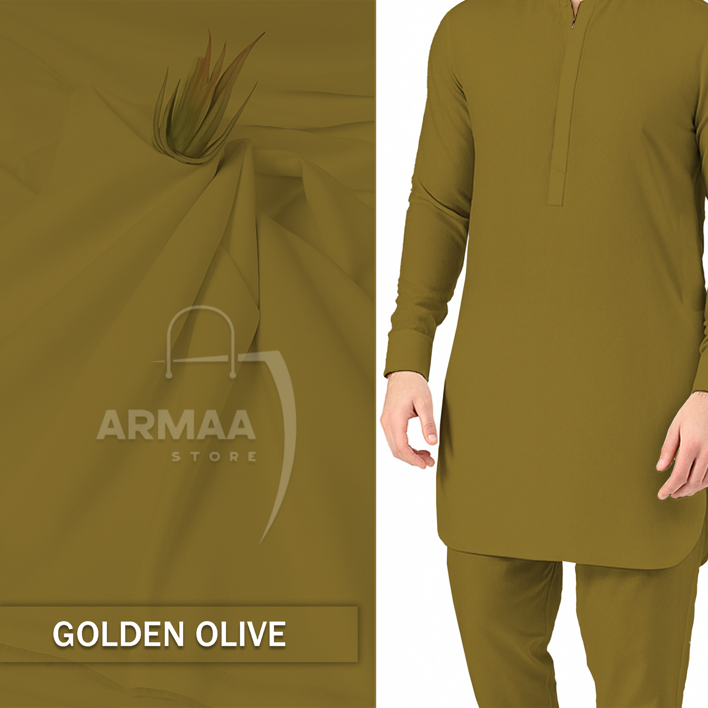 Golden Olive - Imperial Original Unstitched Boski