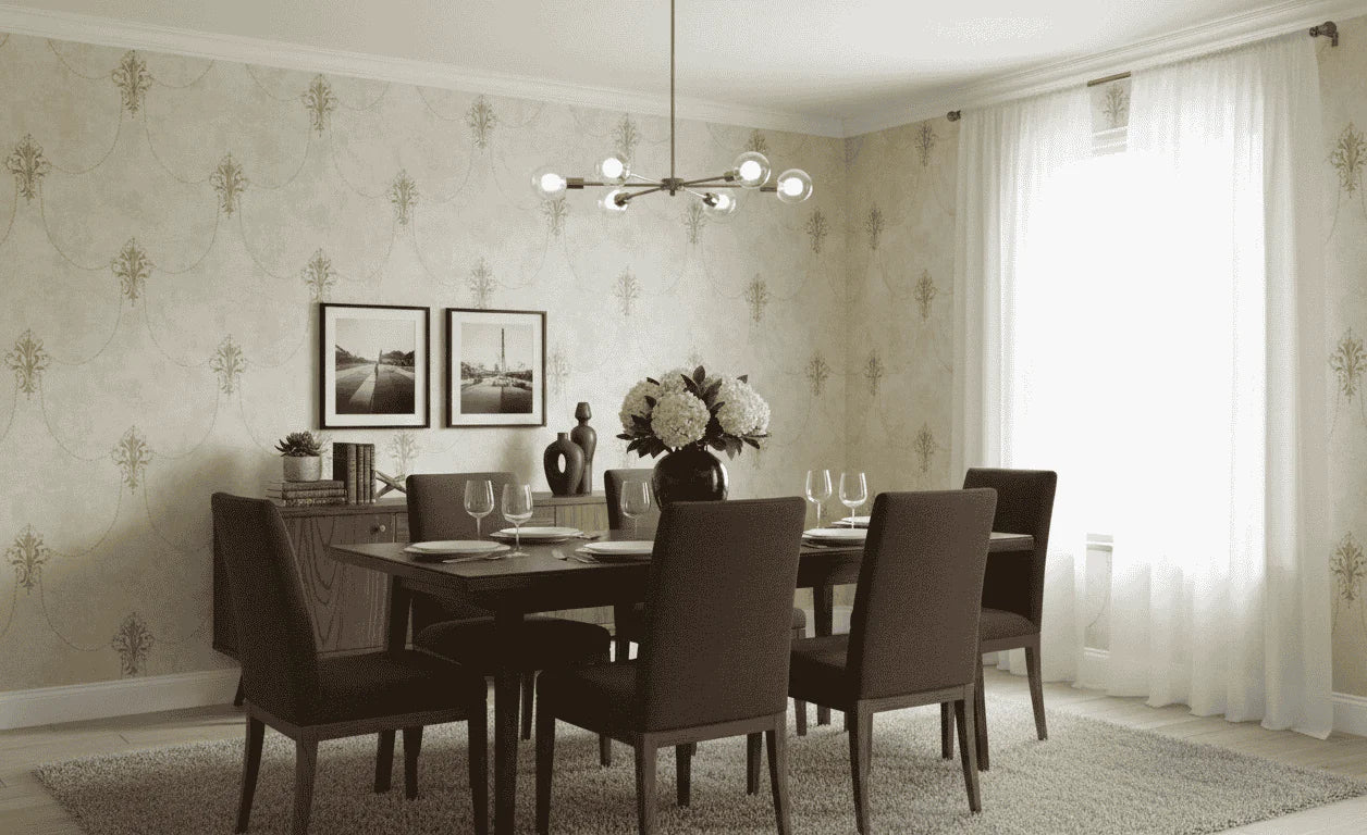 Regency Printed Designs Wallpaper for Wall - Premium Patterned Wall Covering