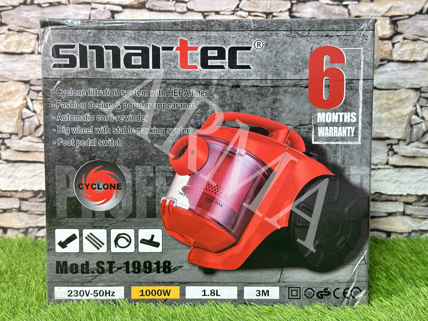 Smart Tec Vacuum Cleaner | 1.8L Cleaner