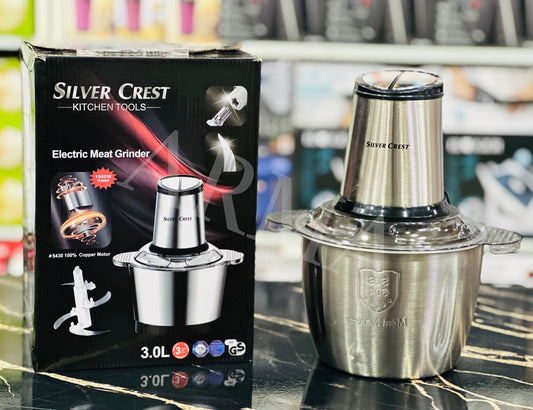 Silver Crest 3L Chopper | Electric Meat Grinder 5430