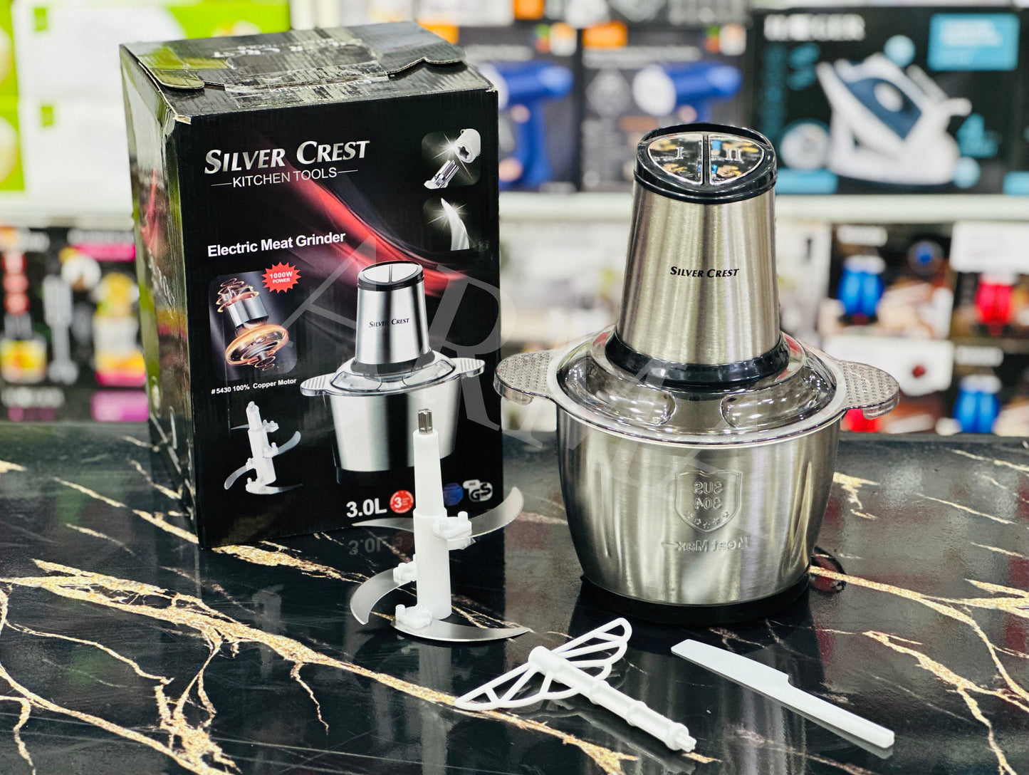 Silver Crest 3L Chopper | Electric Meat Grinder 5430