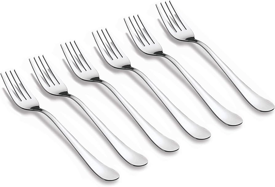 Stainless Steel Forks | Designed 6 pieces set