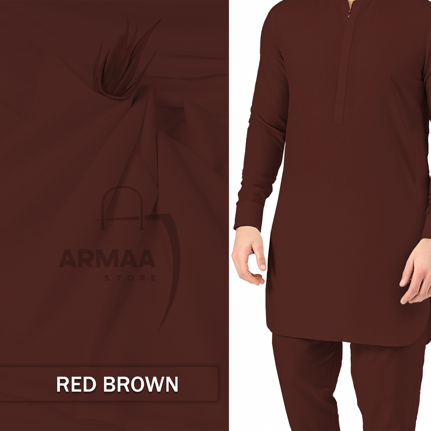 Reddish Brown - Imperial Original Unstitched Boski