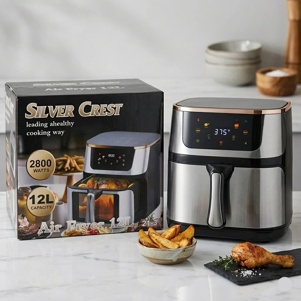 Silver Crest 12 Litre Air Fryer - 21-3 2800W