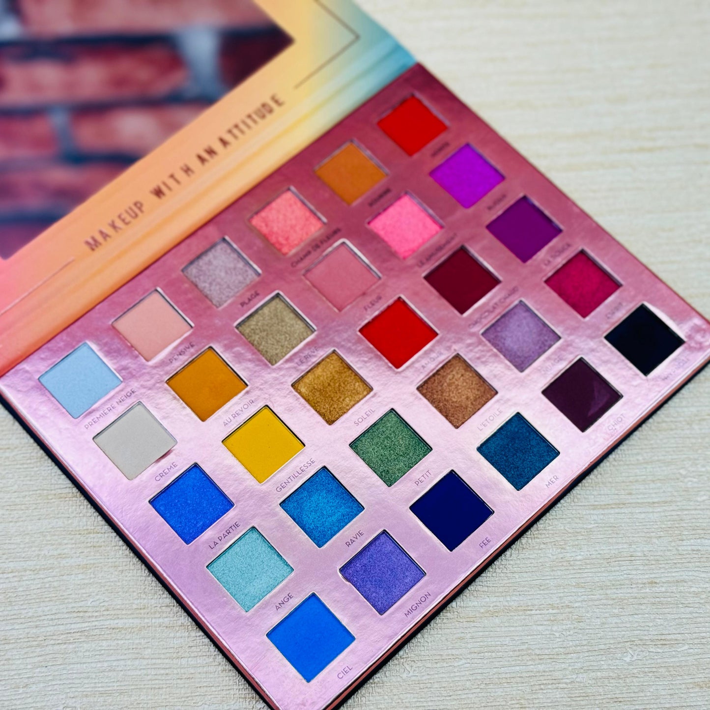 Rude cest Lavie 30 colour Eye shades Palette