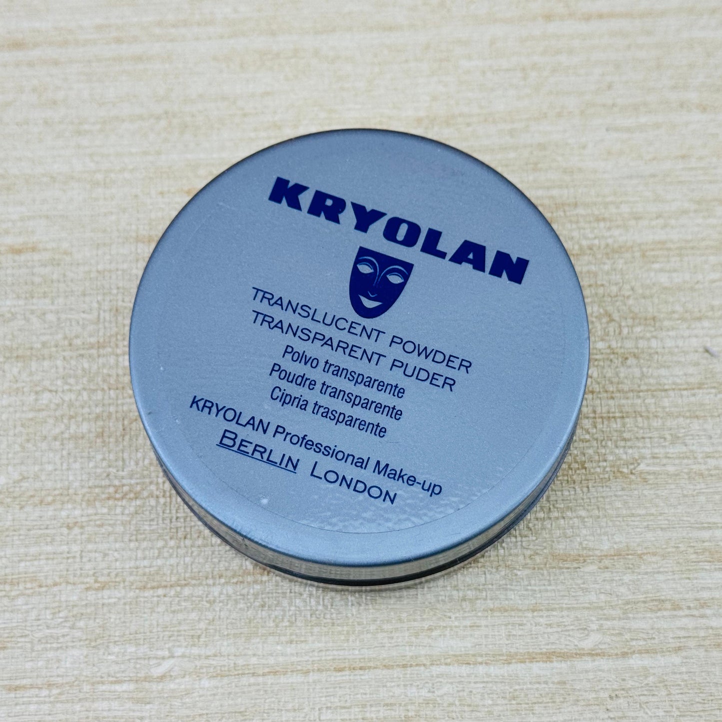 Kryolan Professional Makeup | Translucent Powder | Light Brown | F1