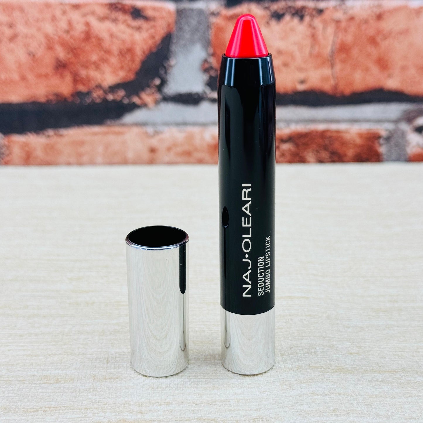 NajOleari Seduction Jumbo Lipstick Crayon | 04 Strawberry