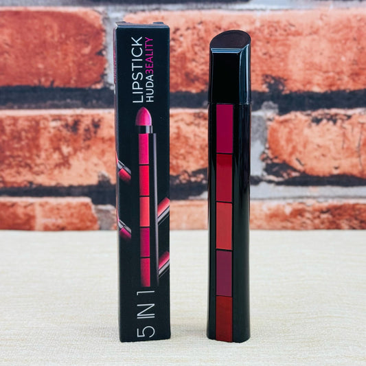HUDA Matte Finish 5 in 1 Lipstick
