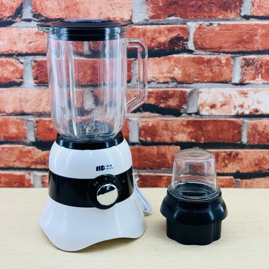 Haichang 2in1 Blender And Grinder | 1.5 Litre Glass Jug