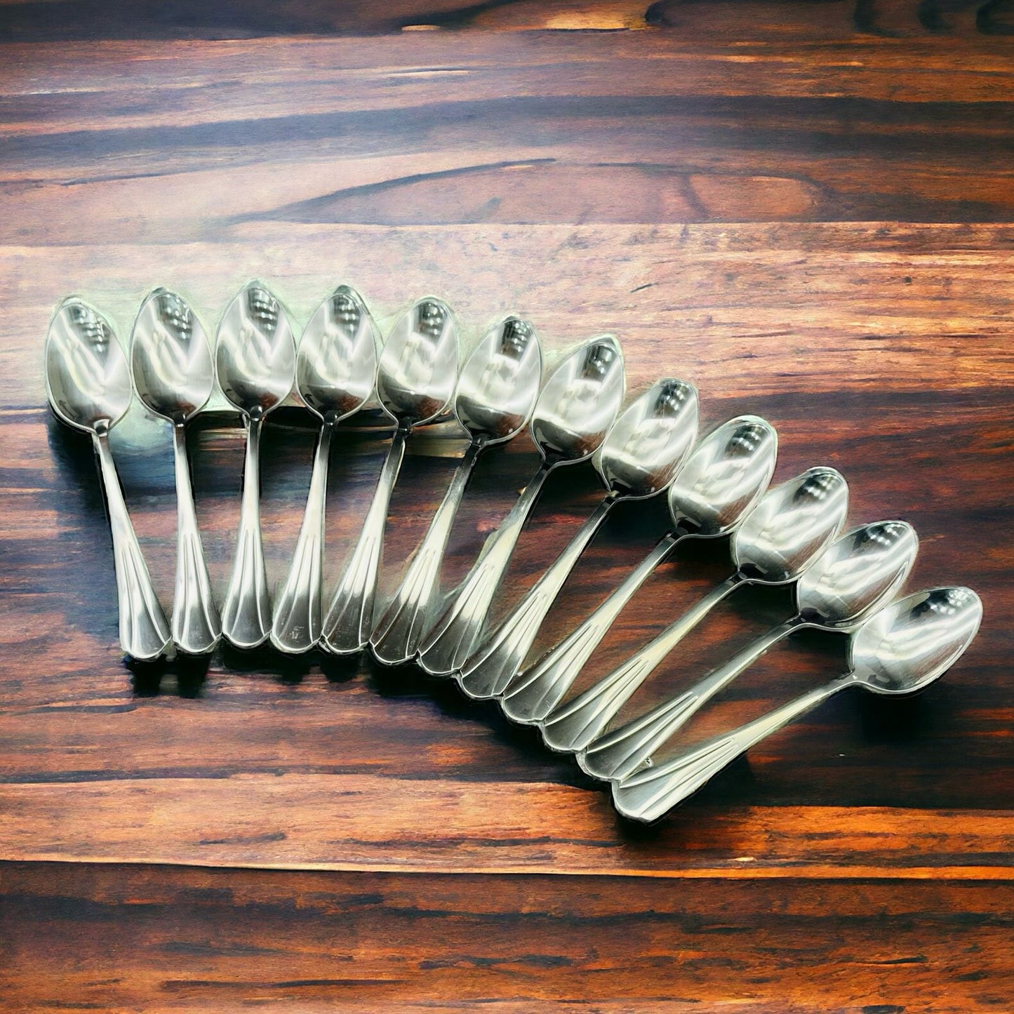 Stainless Steel Spoons | Designed 12 pieces set