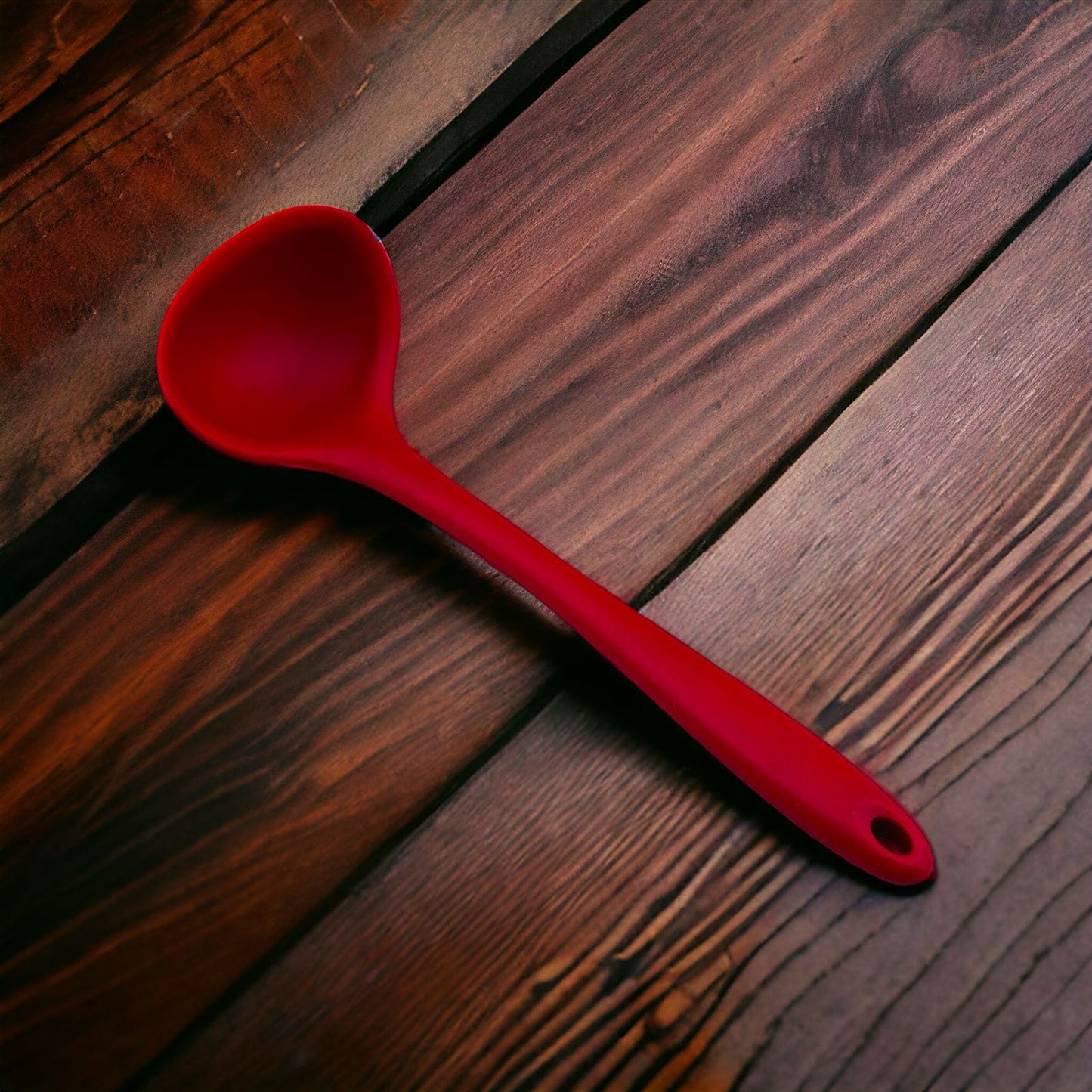 Silicone Ladle Spoon, High Heat Resistant to 480°F, Hygienic