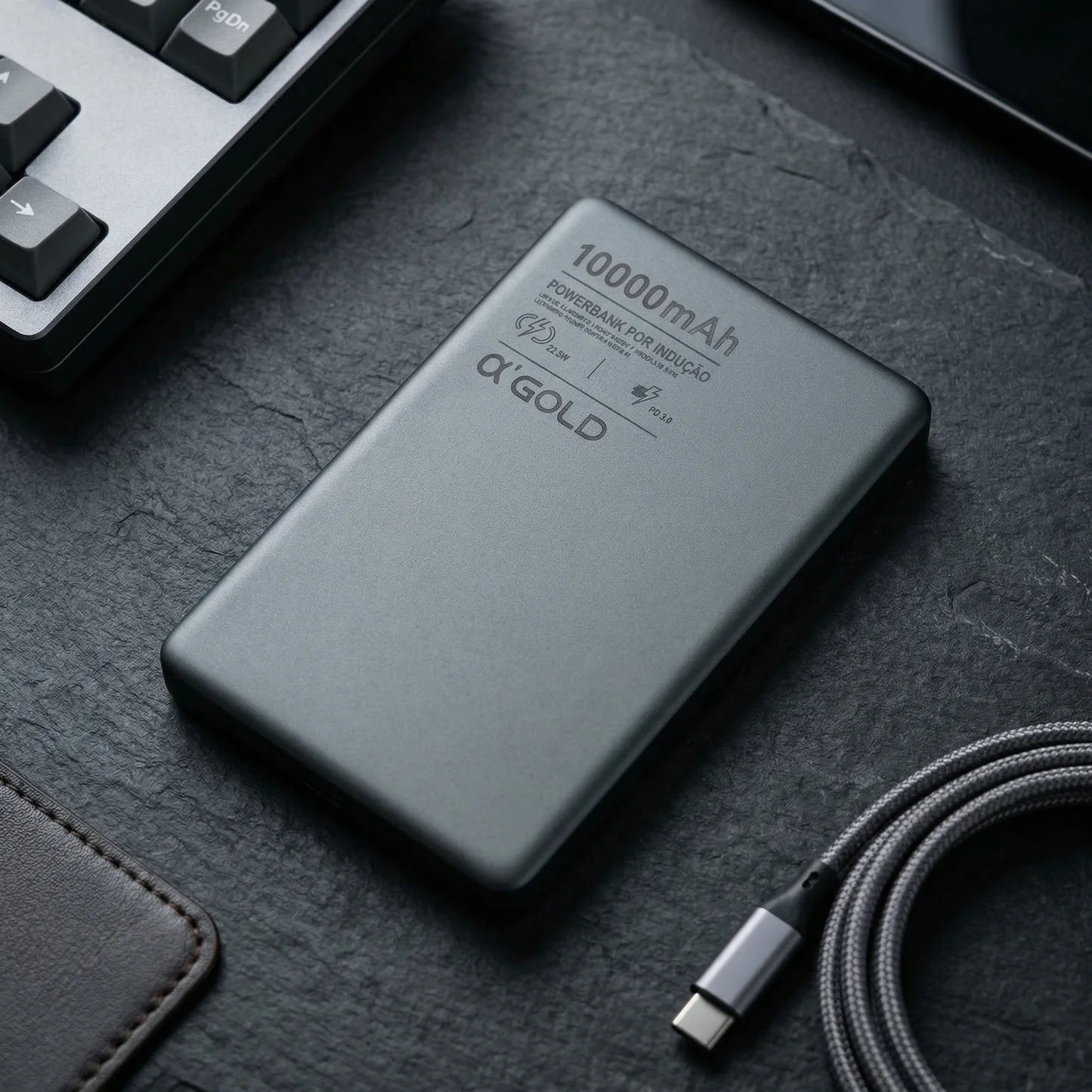 MagSafe 10000mAh Wireless Power Bank – Fast Charging Portable Magnetic Battery Pack