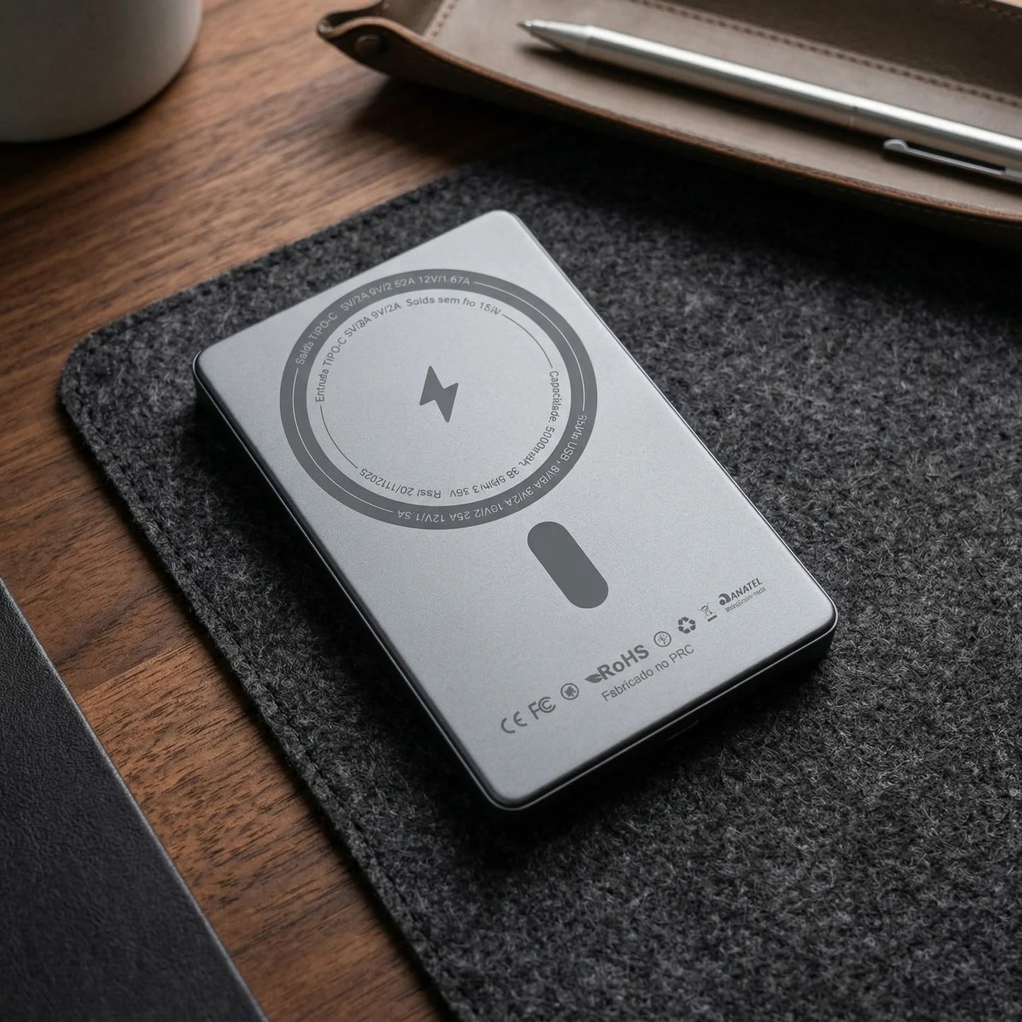 MagSafe 10000mAh Wireless Power Bank – Fast Charging Portable Magnetic Battery Pack