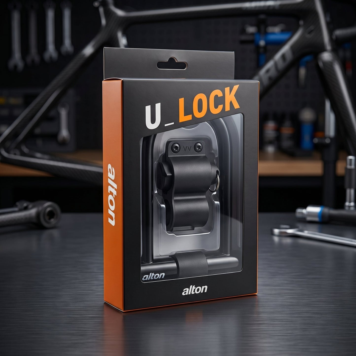 Heavy-Duty Bicycle U-Lock – Anti-Theft Security Lock with Mounting Bracket - Armaa Store Pk