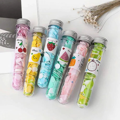 Mini Paper Soap - Set Of 6 Plastic Bottle